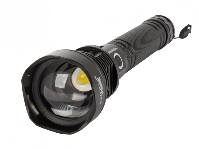 Vojenská taktická svietidlo s Cree LED XHP90 Zoom