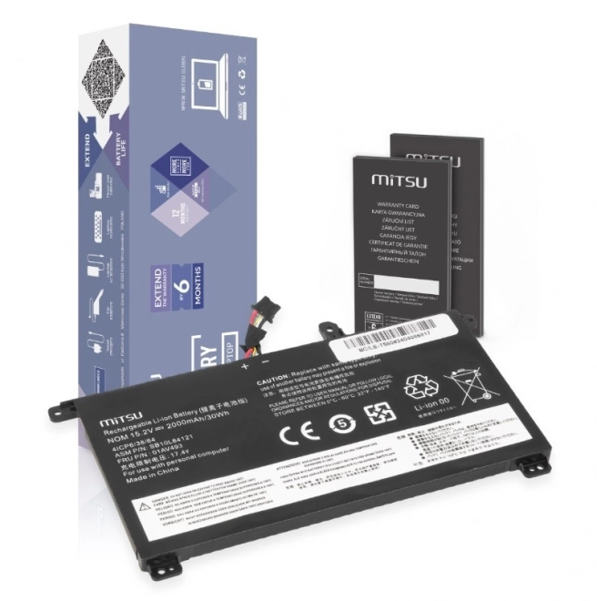 Batéria pre Lenovo ThinkPad T570 a T580 2000mAh
