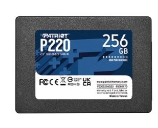 Vysokorýchlostný SSD disk 256GB Patriot P220