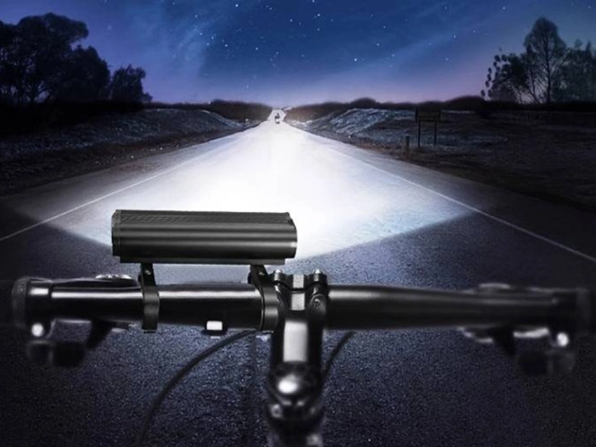 Sada osvetlenia na bicykel USB LED svetlá