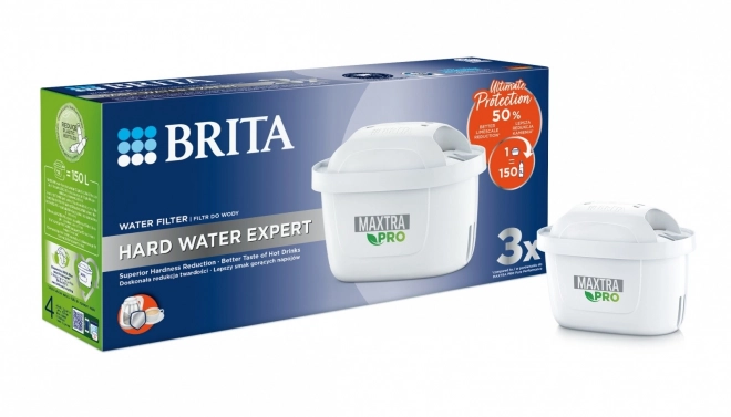 Brita Maxtra Pro Expert na tvrdú vodu - 3 kusy