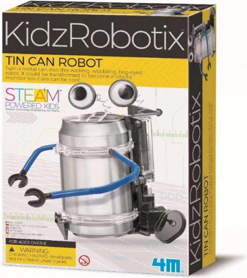 Postav a rozhýb robota z plechovky