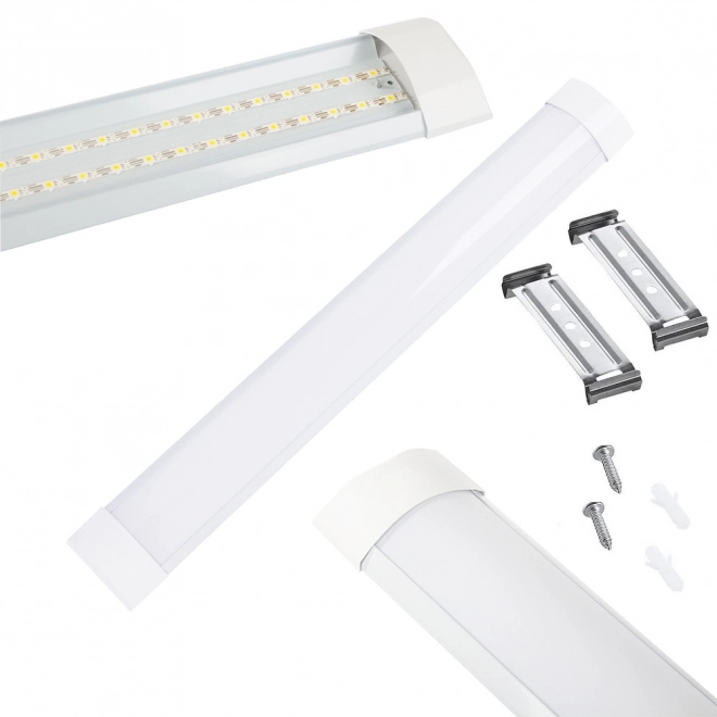 Lampa LED oprawa natynková svetelná trubica 60cm 18W