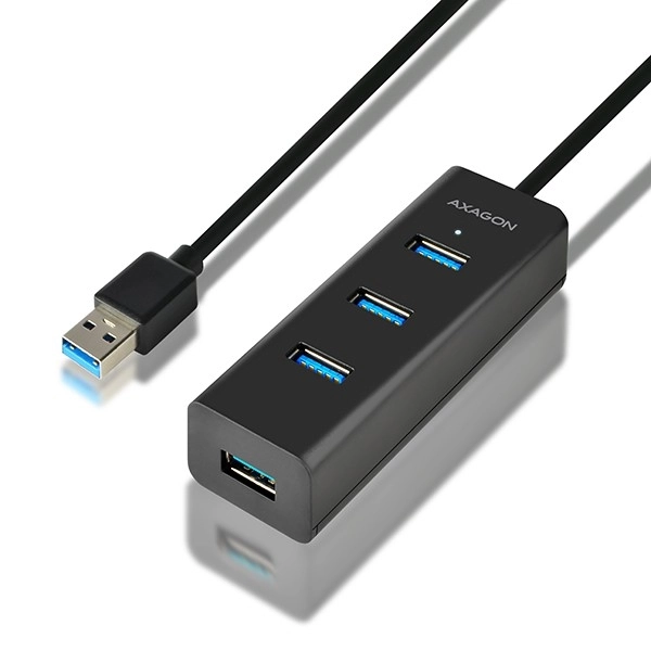 USB hub 4-portový s rýchlym nabíjaním