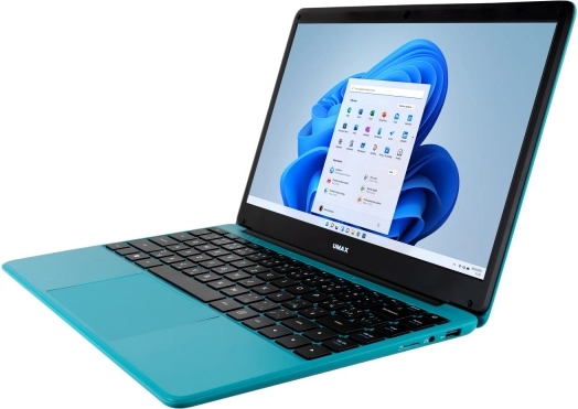 Umax VisionBook 14WRx turquoise – 14,1" notebook s Full HD IPS, Intel Celeron a Windows 11 Pro