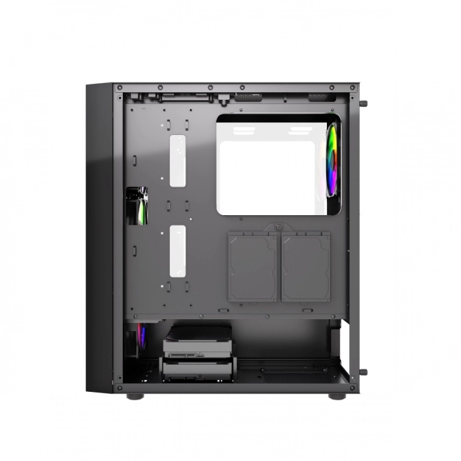 Midi veža Fornax 4300 ATX čierna