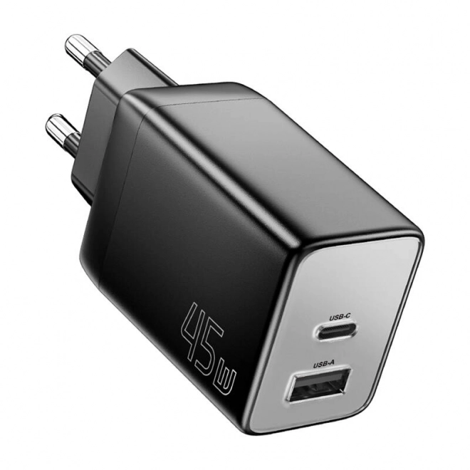 GaN nabíjačka 45W s USB-C a USB-A portami od Essager