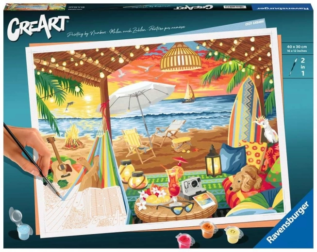 CreArt Painting Premium Series B Pláž