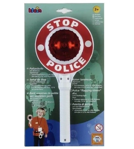 Policejný terčík na batérie