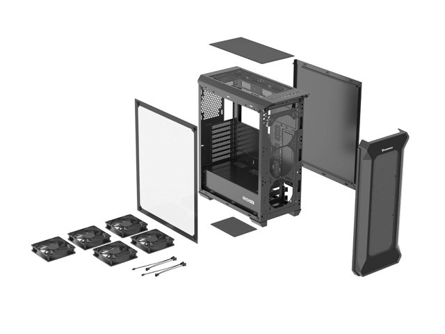 Skrinka Genesis Irid 505F s oknom USB 3.0