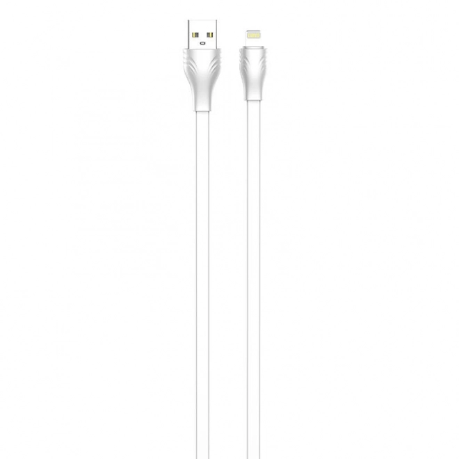 Kábel USB na Lightning LDNIO LS553, 2,1 A, 3 m (biely)