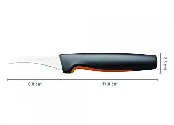 Zahnutý škrabací nôž Fiskars Functional Form 7 cm
