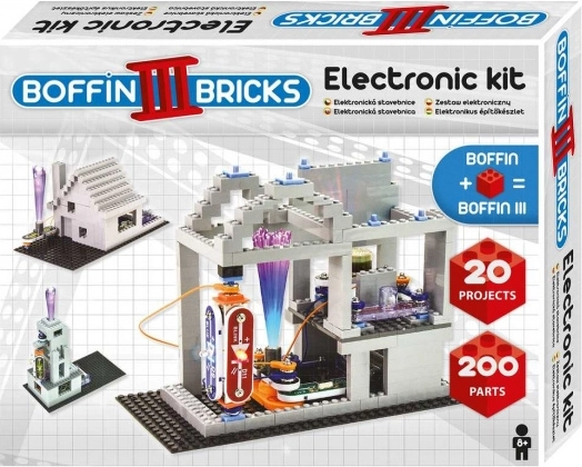 Boffin III Bricks elektronická stavebnica pre deti