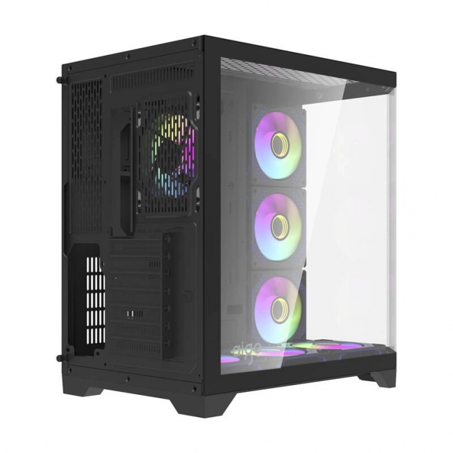 Počítačová skriňa Darkflash s 7 ventilátormi aRGB