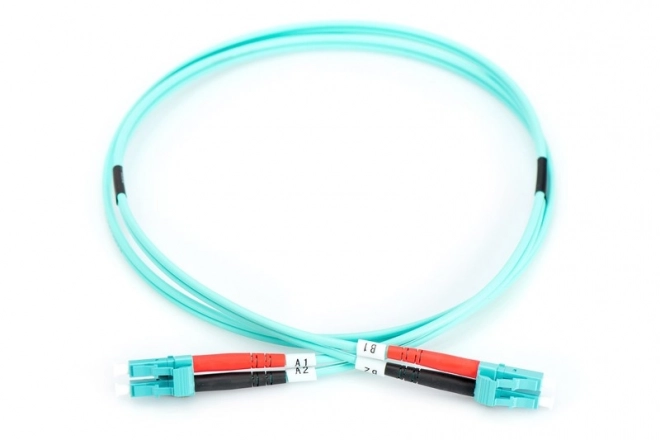 Optický kábel patchcord LC-LC MM 50/125 OM3 duplex 3m