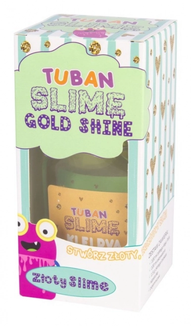 Tuban set na výrobu slime Zlatý lesk