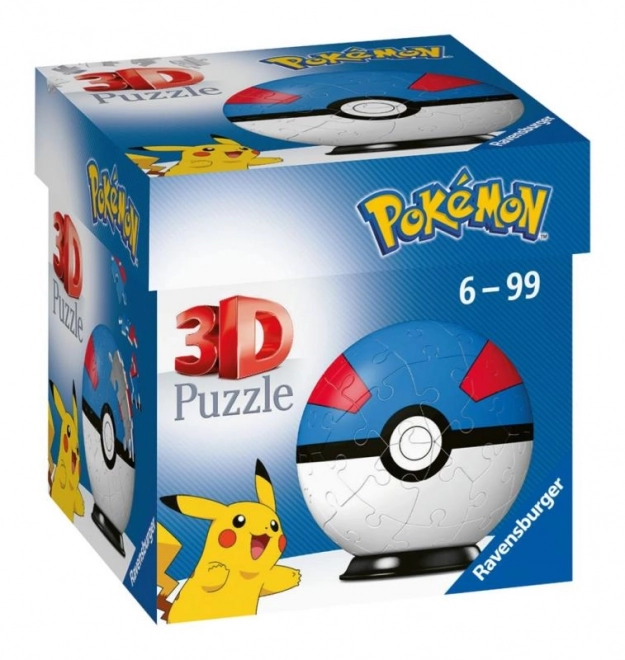 Ravensburger 3D Puzzleball Pokémon Greatball