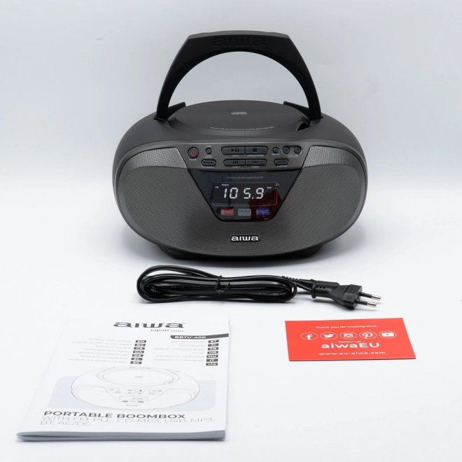 Prenosný CD/MP3 Boombox Aiwa