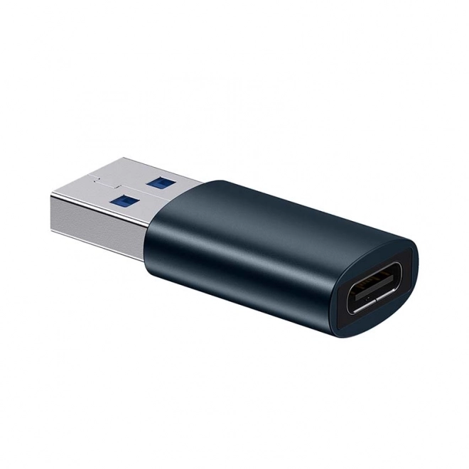 Adaptér USB-A na USB-C OTG modrý