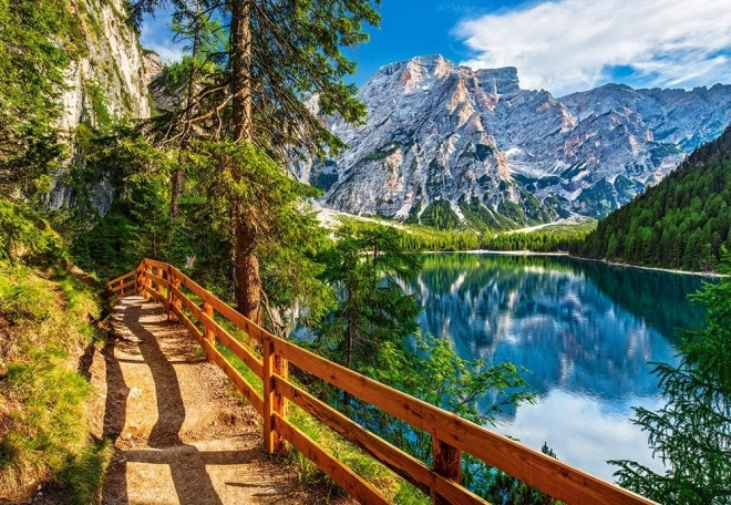 Puzzle Braies Lake Taliansko