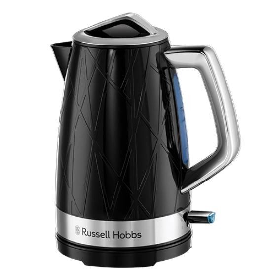 Štýlový čierny čajník Russell Hobbs Structure