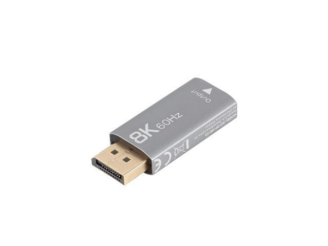 Adaptér DisplayPort na HDMI 8K strieborný