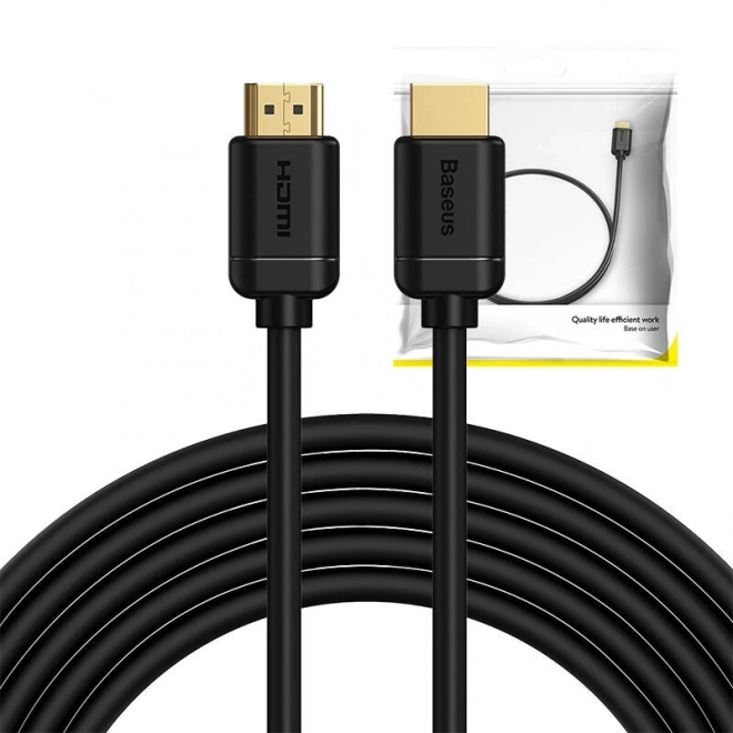 Baseus HDMI kábel 4K 60Hz 5m čierny