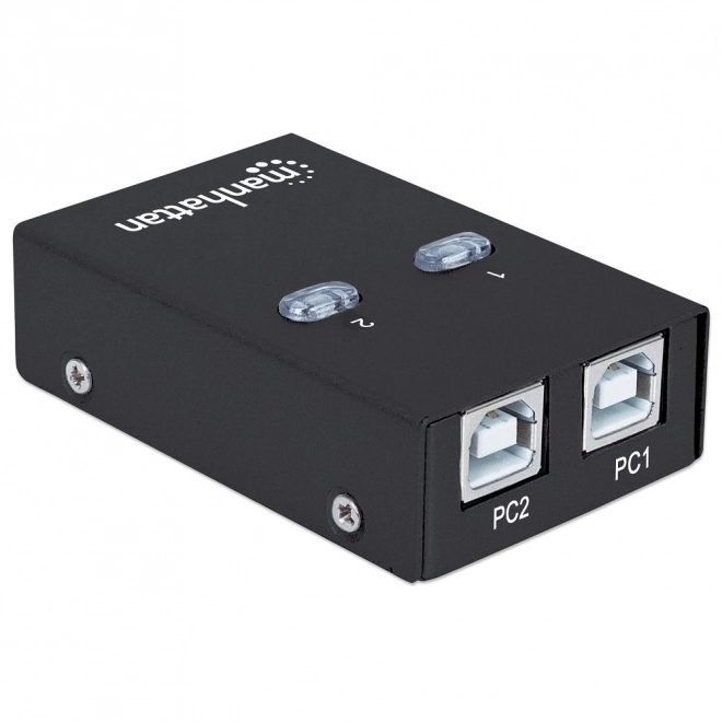Prepäťový USB 2.0 prepínač pre 2 počítače