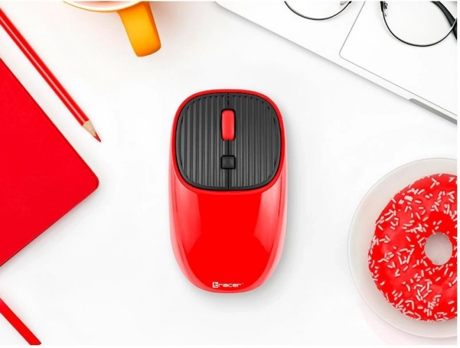 Bezdrôtová Myš Tracer Wave RF 2,4 GHz červená