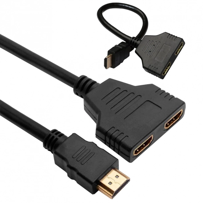 Rozdeľovač HDMI splitter so 2 portmi FHD