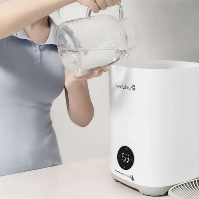 Jednoduché plnenie EASYWATER a inteligentné ovládanie