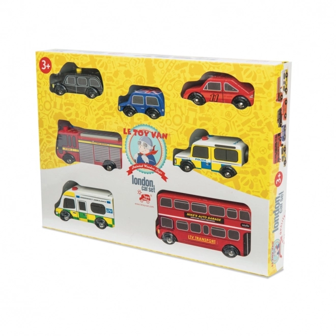 Le Toy Van Set Autíčok London