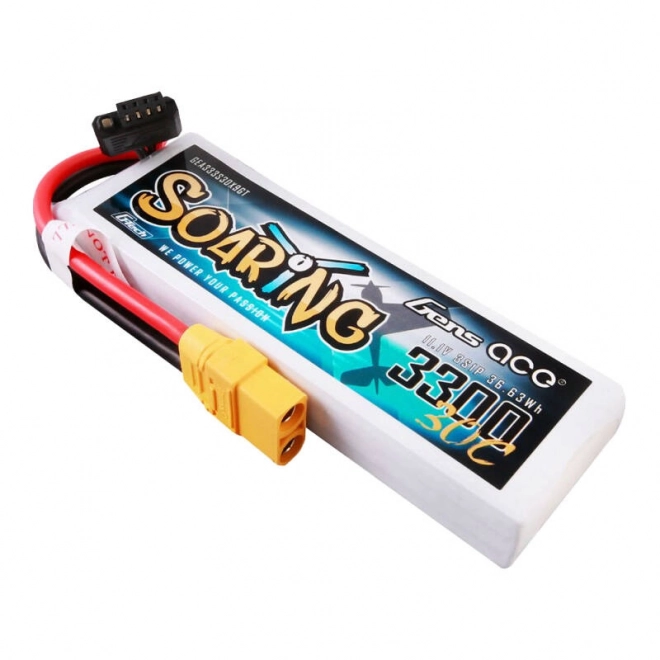 Gens Ace Lipo batéria 3300mAh 11,1V 30C s XT90 konektorom