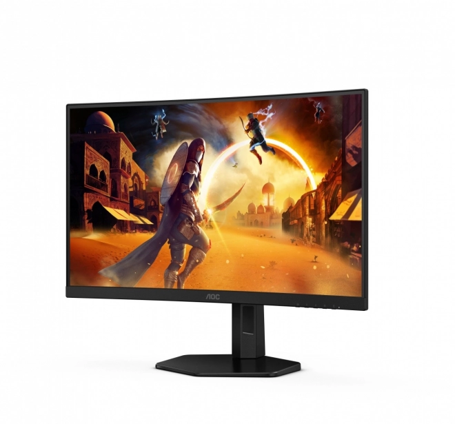 Zakrútený monitor 27" VA 280Hz