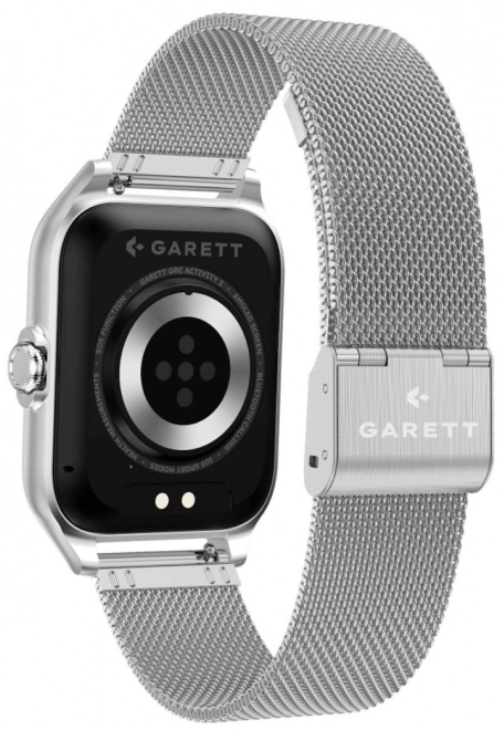 Inteligentné hodinky Garett Activity 2 strieborné matné