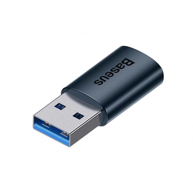 Adaptér USB-A na USB-C OTG modrý