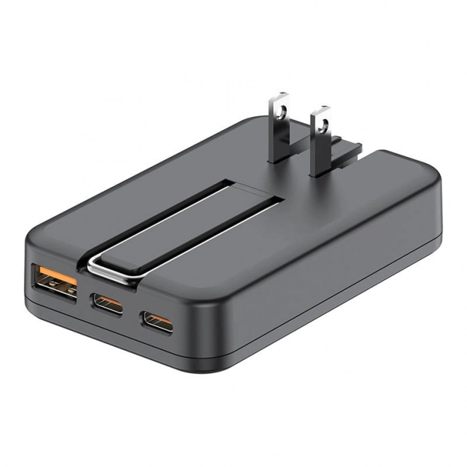 Bezdrôtová nabíjačka 2xUSB-C/30W 1xUSB-A/18W Budi, MagSafe 15W