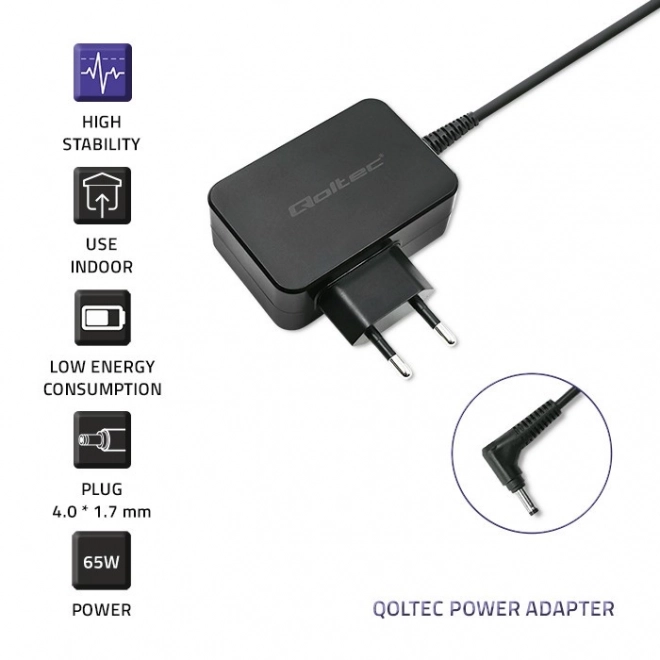 Napájací adaptér Qoltec pre Lenovo 65W 20V 3.25A