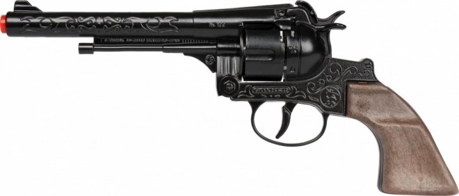 Kovbojský kovový revolver 12 nábojov Gonher