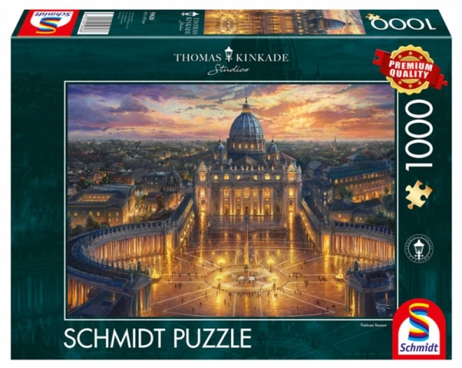 Puzzle Vatikán, Taliansko, 1000 dielikov