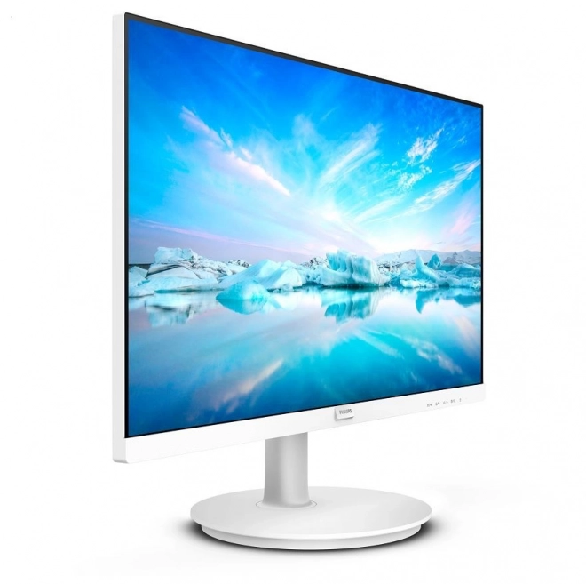 Biely IPS monitor 23.8 palca s HDMI a reproduktormi