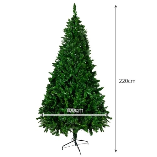 Umelý stromček Jedľa s kovovým stojanom 220 cm