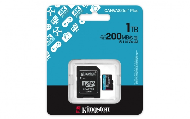 Karta Kingston microSD 1TB pre dobrodruhov a hráčov