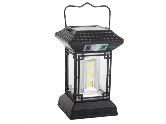 Solárna lampa s pohybovým senzorom a diaľkovým ovládaním