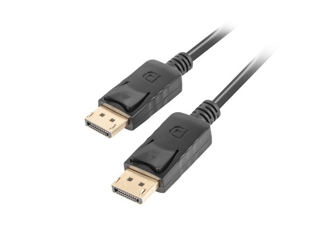 Kábel DisplayPort 4K čierny