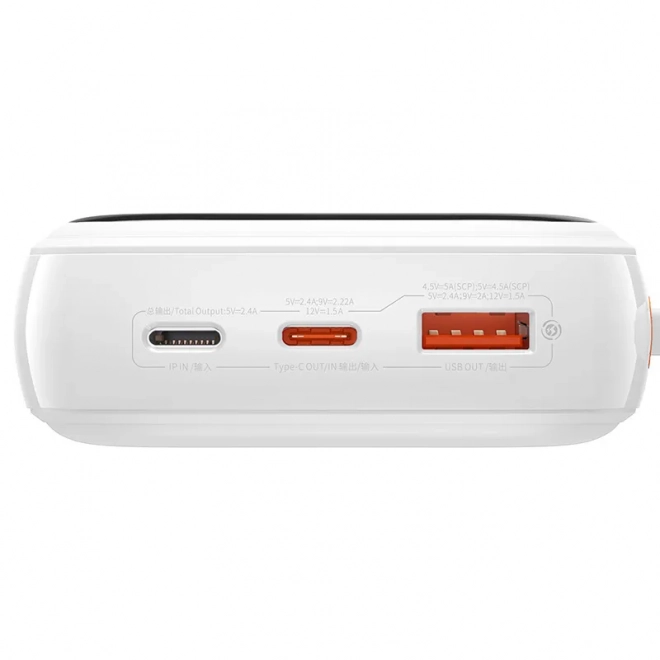 Power banka Baseus Qpow Pro s Lightning a USB-C káblom 20 000mAh 20W