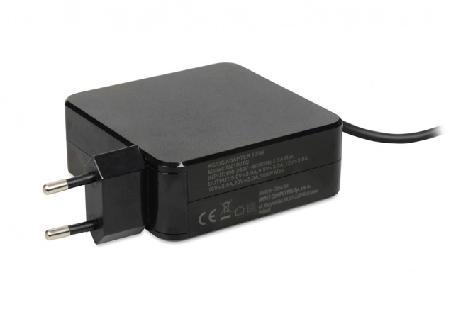 Univerzálny nabíjací adaptér pre notebooky s USB typu C