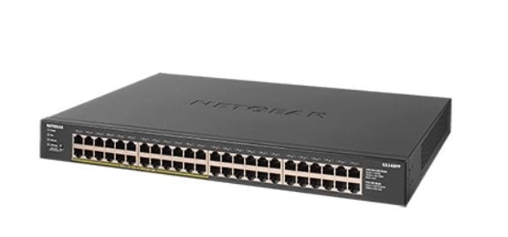 Netgear gs348pp prepínač 48 portov gigabit poe+