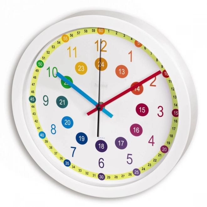 Detské nástenné hodiny Easy Learning 30 cm