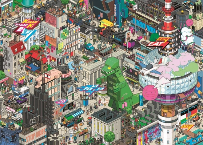 Puzzle Berlín Quest 1000 dielikov
